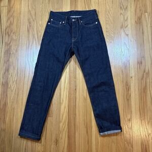 Buck Mason Jeans Mens 30x34 (Fits 30x28) Maverick Slim Selvedge 13oz Denim